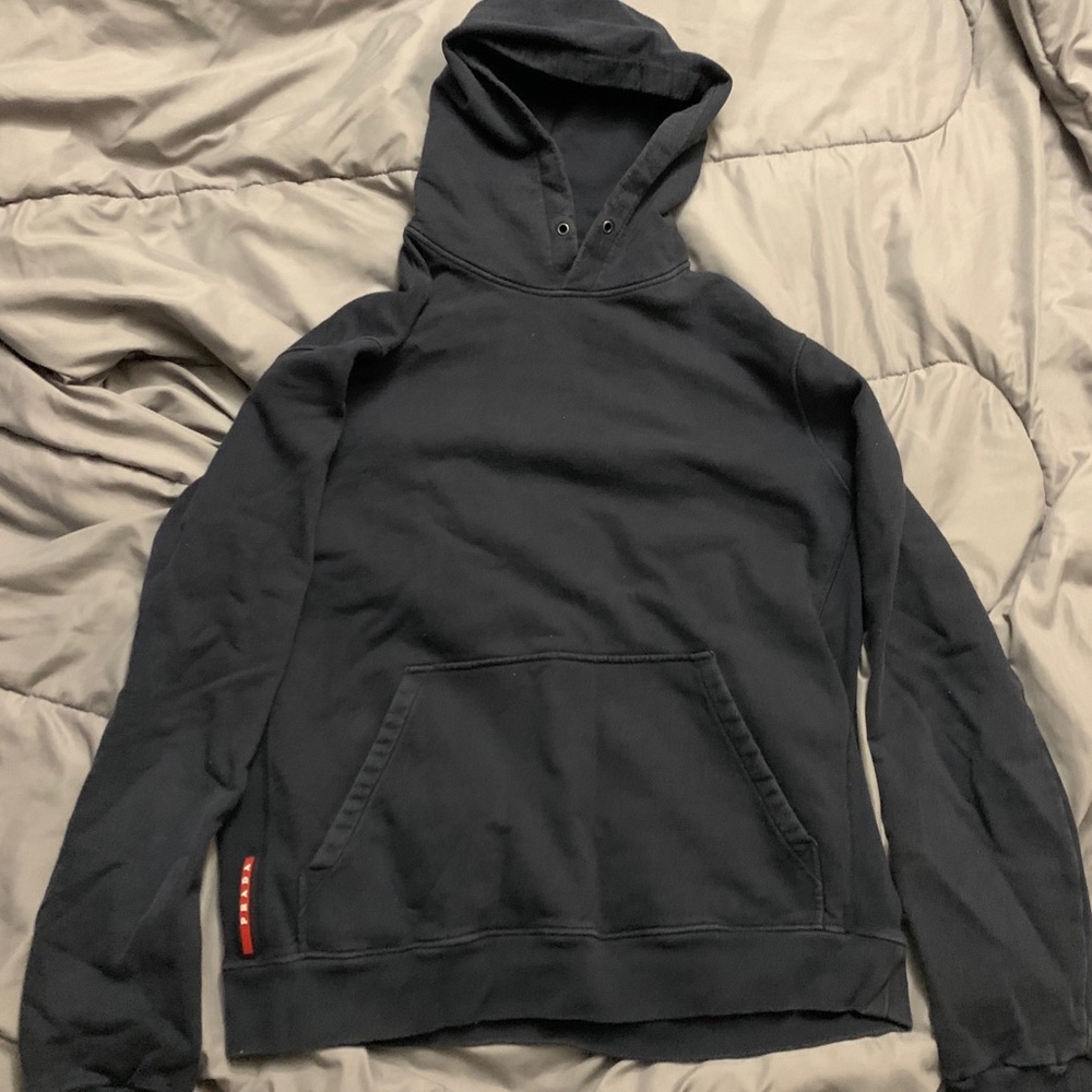 Distressed Prada Hoodie